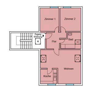 Grundriss 3. OG Wohnung